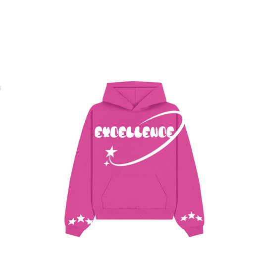 Pink Excellence hoodie